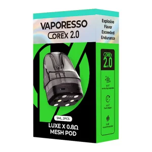 VAPORESSO LUXE X MESH POD 0.8 OHM
